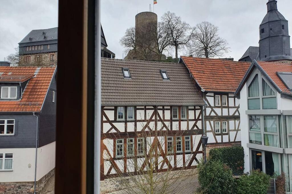 Krofdorf-Gleiberg Stadtb,Burggleiberg,Whirlpool,2Xbad,3Zimmernetflix 빌라 외부 사진